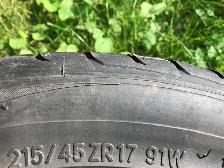 4x Mazda 17" mags 5x114.3   Toyo Proxes 215/45R17 All season - Photo 2