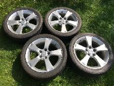 4x Mazda 17" mags 5x114.3   Toyo Proxes 215/45R17 All season - Photo 3