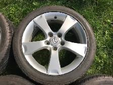 4x Mazda 17" mags 5x114.3   Toyo Proxes 215/45R17 All season - Photo 6