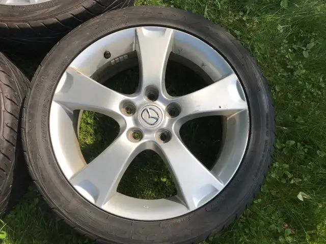 4x Mazda 17" mags 5x114.3   Toyo Proxes 215/45R17 All season - Photo 8