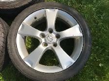 4x Mazda 17" mags 5x114.3   Toyo Proxes 215/45R17 All season - Photo 8