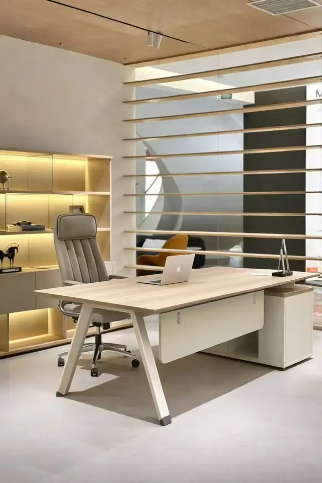 Brand New  Executive 1.6m L-Shaped Desk $699