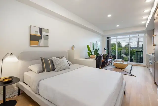 Bright and Modern Studio suite for rent with AC/HVAC $2050