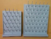 Lab Wall-Mountable 27 Pegs PP Glassware Drying Rack 211045 - Photo 3