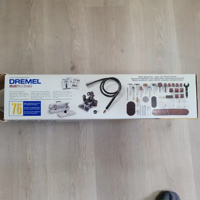 DREMEL MultiPro UltraKit w/ Flex Shaft, Router Attachment