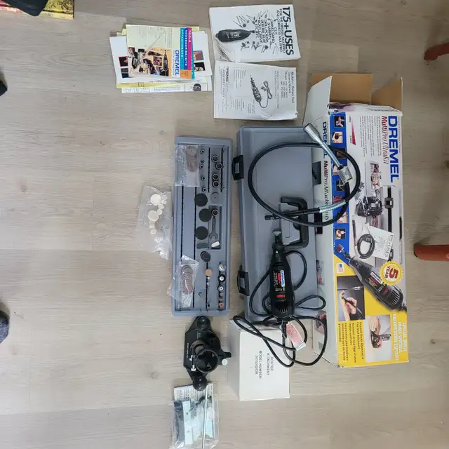 DREMEL MultiPro UltraKit w/ Flex Shaft, Router Attachment - Photo 4