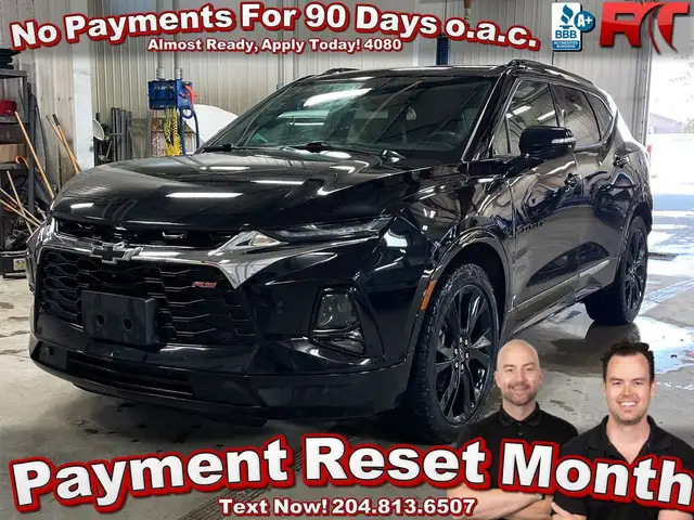 2019 Chevrolet Blazer RS AWD - Backup Cam, Traction Control