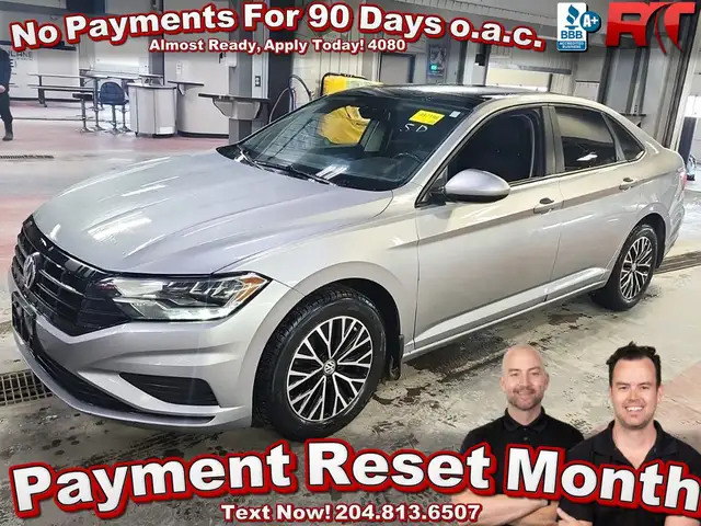 2019 Volkswagen Jetta Highline - Backup Cam, Blind Spot Monitor