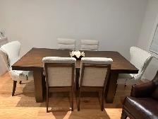 LUXURY SOLID WOOD DINING SET  ONLY $999