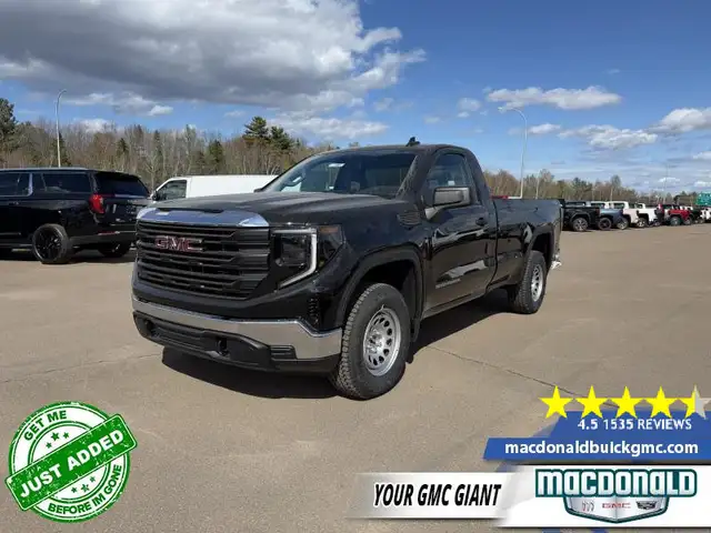 2026 GMC Sierra 1500 Pro - $456 B/W