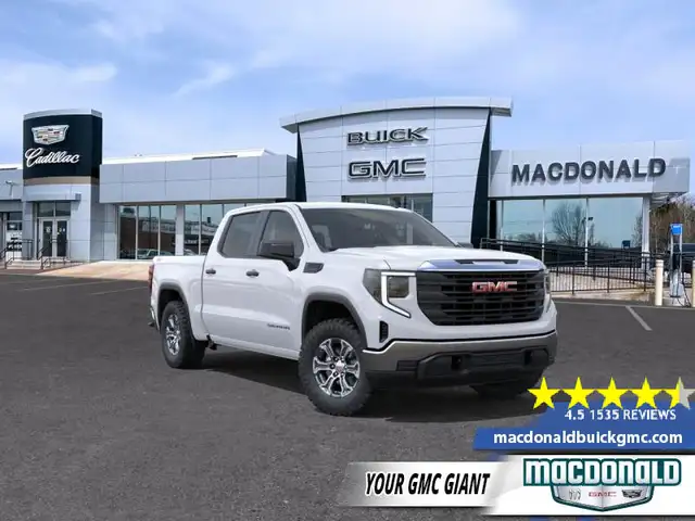 2026 GMC Sierra 1500 Pro - $513 B/W