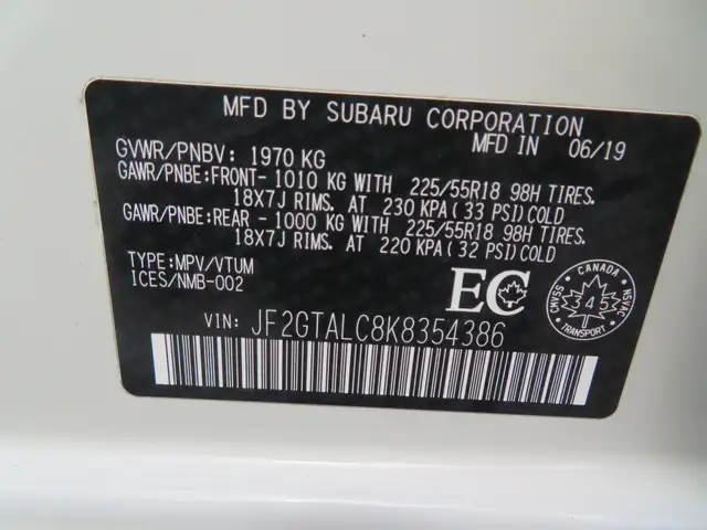 2019 Subaru Crosstrek Limited CVT - Photo 22