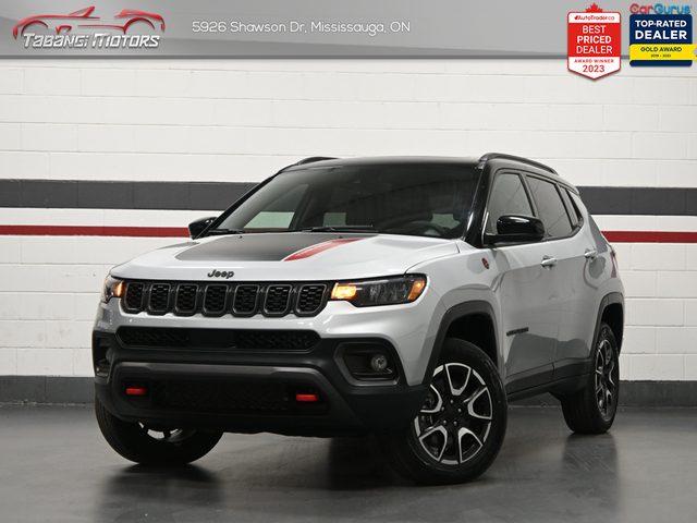 2024 Jeep Compass Trailhawk No Accident ALPINE Navigation Panora