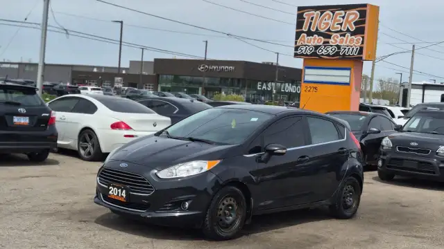 2014 Ford Fiesta AS IS, Titanium, RUNS DRIVES WELL, RUSTY ROCKER
