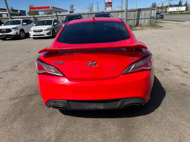 2013 Hyundai Genesis Coupe AS IS, GT, V6, 3.8L, BROWN LEATHER, W - Photo 4