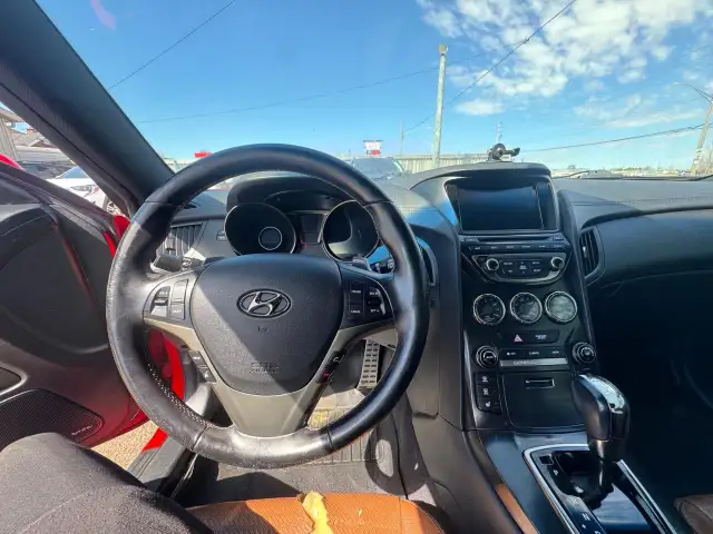 2013 Hyundai Genesis Coupe AS IS, GT, V6, 3.8L, BROWN LEATHER, W - Photo 12