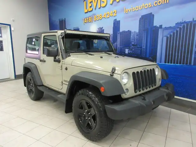 JEEP WRANGLER 2017 SPORT 4X4 V6 3.6L AUTOMATIQUE A/C CRUISE CONT - Photo 2