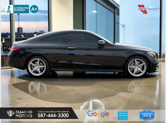 2019 Mercedes-Benz C-Class C300 4MATIC Coupe - No Accidents - Photo 7