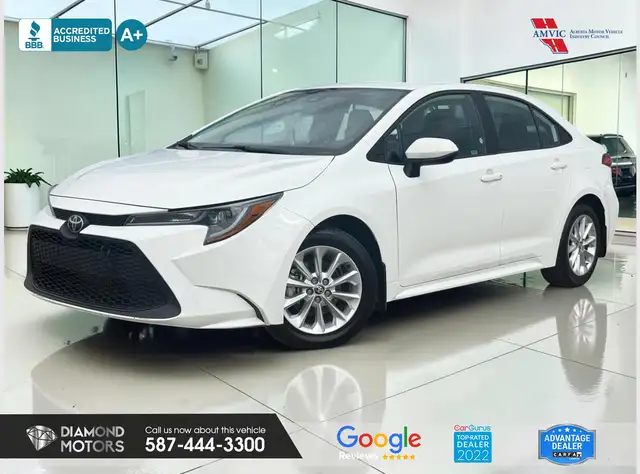 2021 Toyota Corolla LE UPGRADE W/SUNROOF - No Accidents - Low Ki
