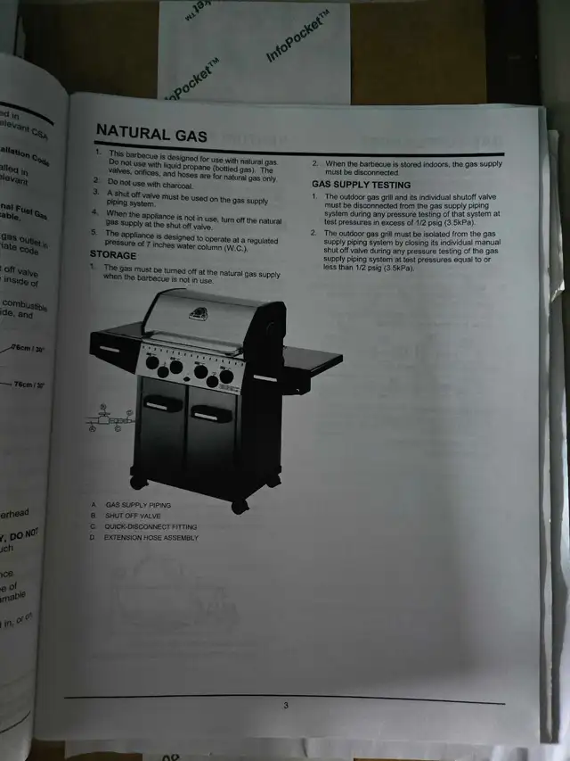 Broil King BBQ 4 Burner Natural gas