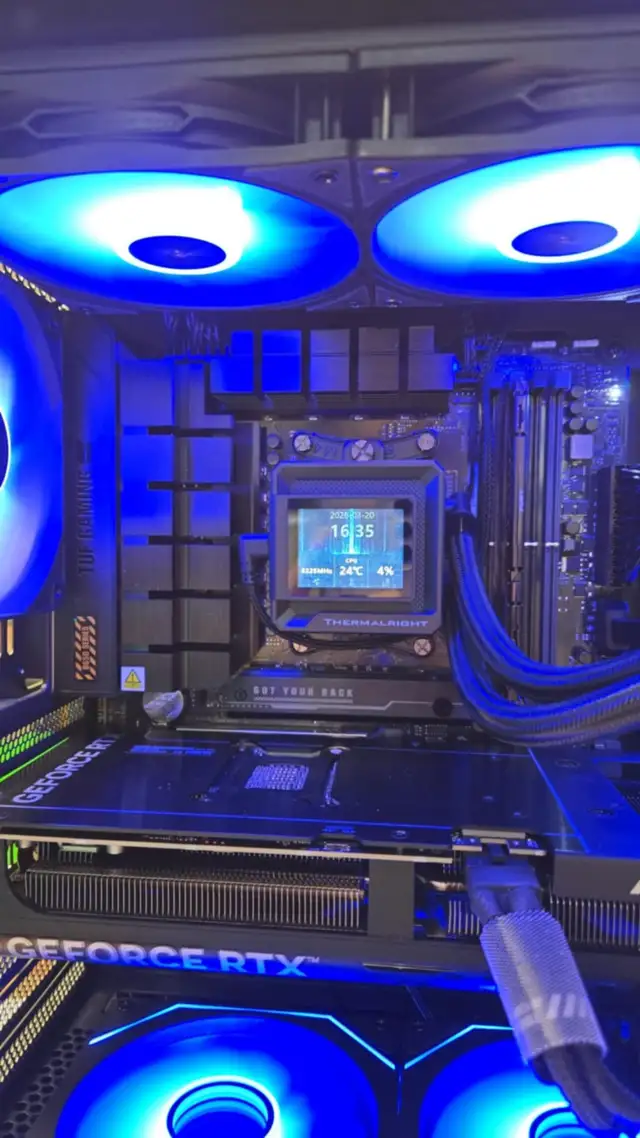PC GAMING NEUF Ryzen 7 9800X3D RTX 5070 12GB 32GB DDR5 2TB NVMe - Photo 2
