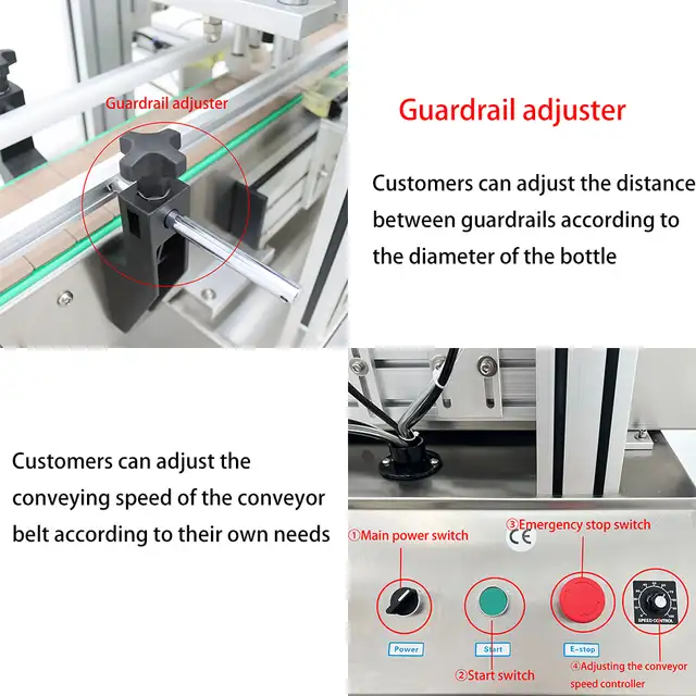 Promotion Automatic Desktop Conveyor Bottle Cap Sealer 160171 - Photo 9