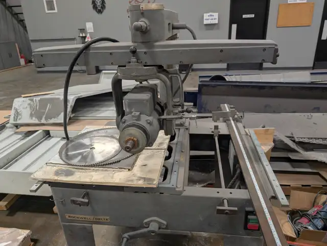 16' RADIAL ARM SAW