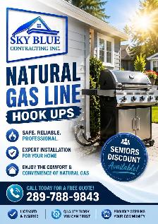 Spring Sale - Natural Gas Line Product