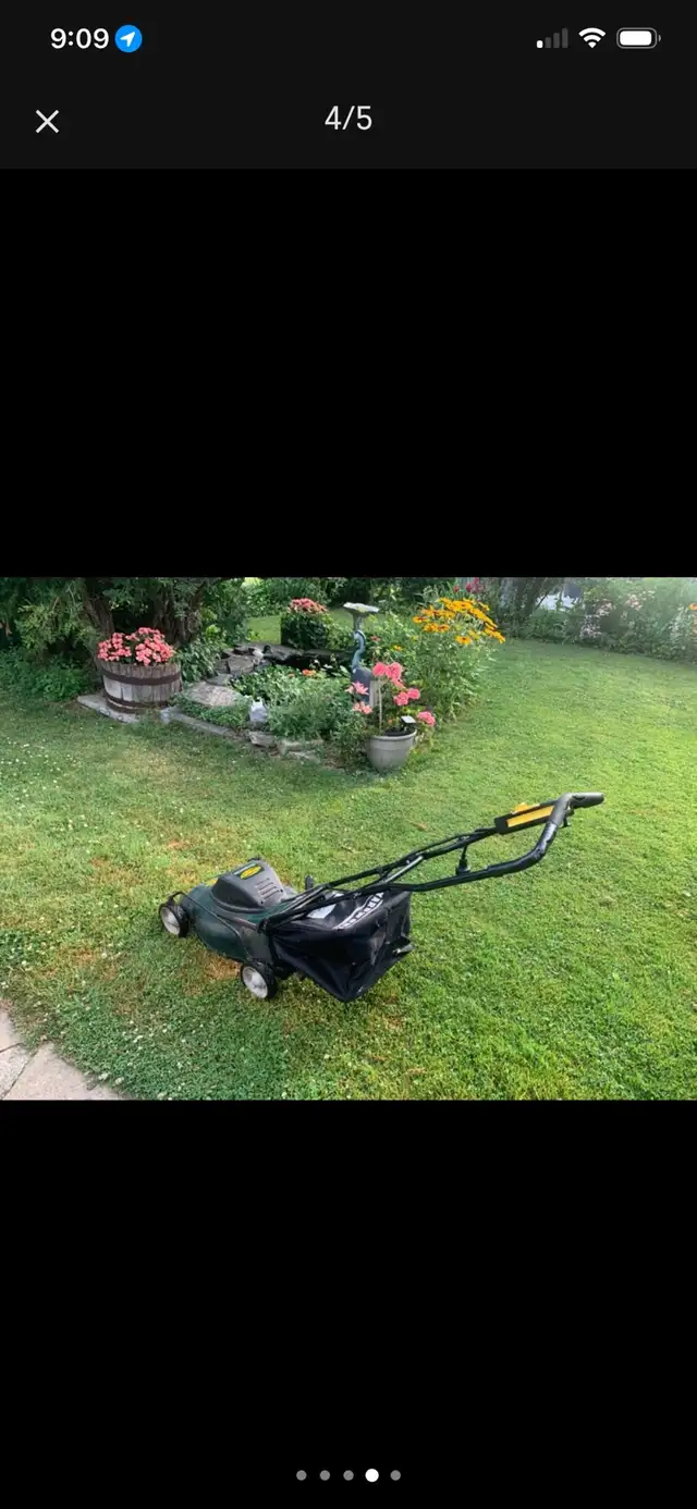 Electric & push mower - Photo 4