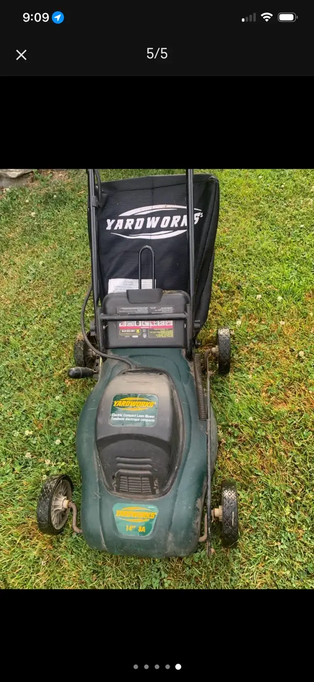 Electric & push mower - Photo 5