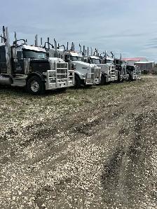 log truck driving position
