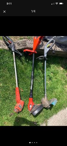 Electric weedeaters