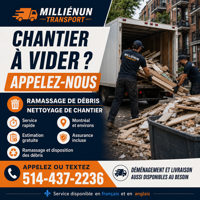 CHANTIER À VIDER ?