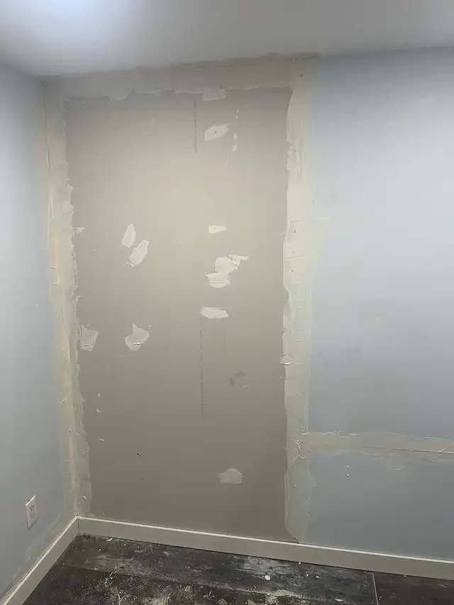 Drywall Mud-Tape-Hole-Patch Repair $100 - Photo 4
