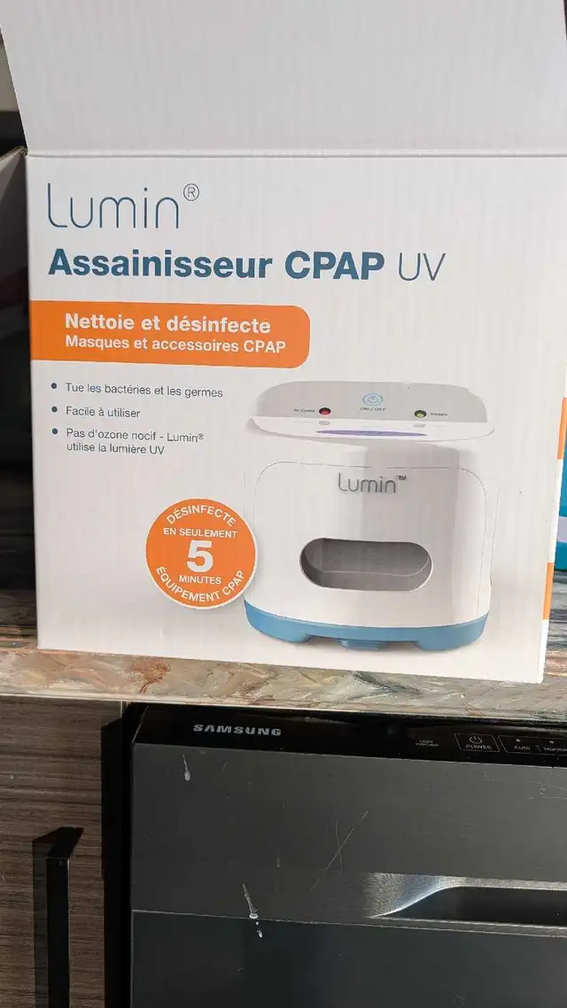 CPAP nettoyeur