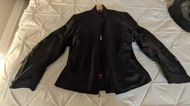 manteau moto femme
