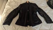manteau moto femme