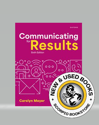 Communicating for Results 6th Edition Meyer 9780190167646