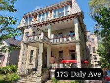 2 Bedroom Sandy Hill Apartment for Rent (173 Daly Ave)