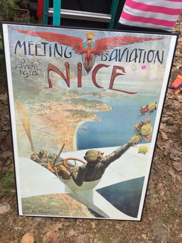 1910 Aviation Poster $35