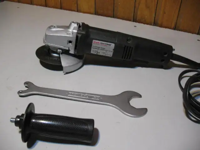Sears 4 1/2 Inch Angle Grinder, Corded - Photo 5