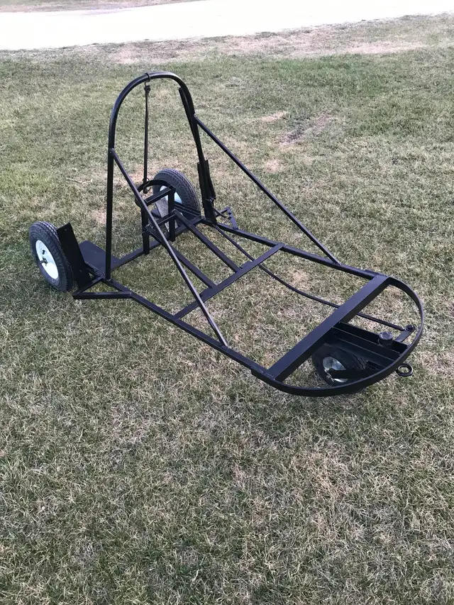 Welded Steel wheeled Summer Dog Sled Trainer - Photo 2