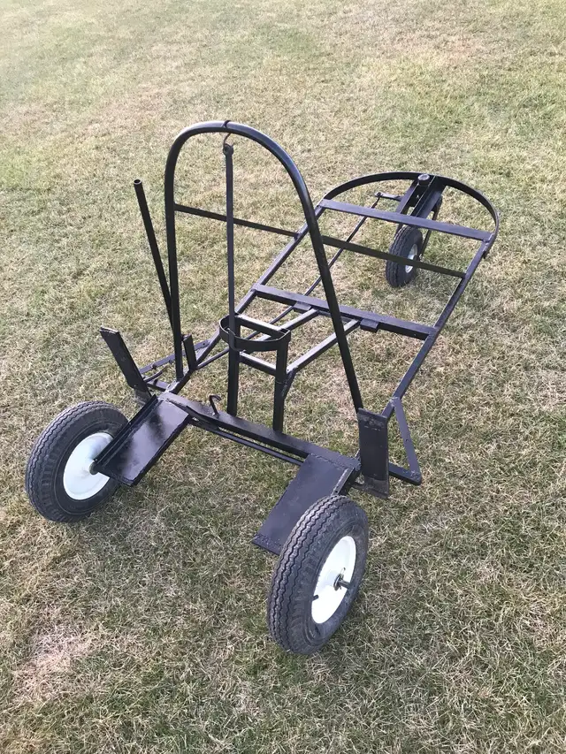 Welded Steel wheeled Summer Dog Sled Trainer - Photo 3