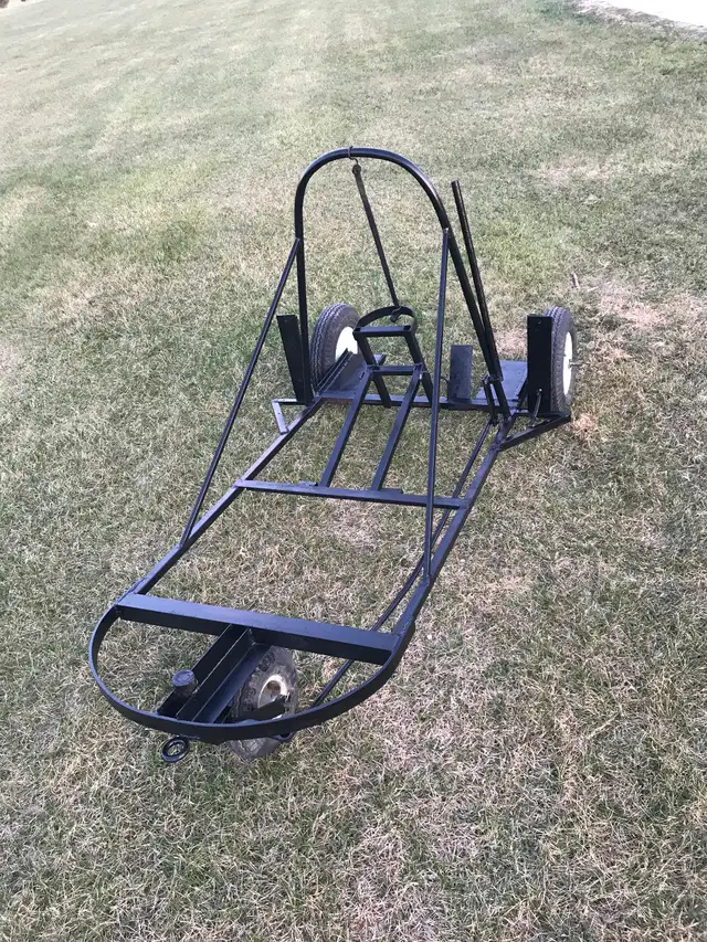Welded Steel wheeled Summer Dog Sled Trainer - Photo 5