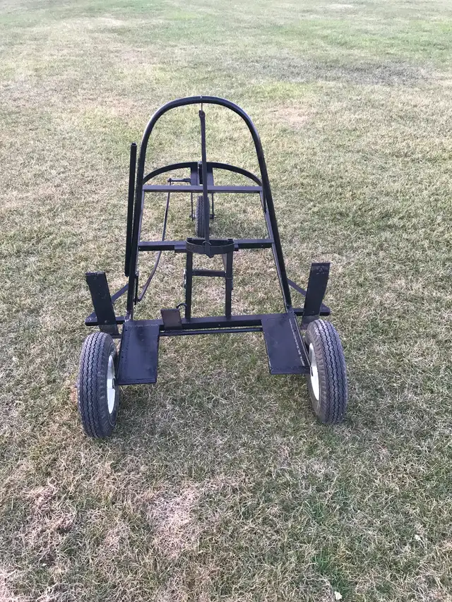Welded Steel wheeled Summer Dog Sled Trainer - Photo 6