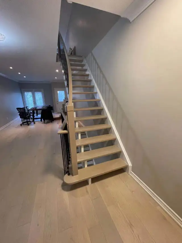 Professional Stair Case & Flooring Installation - Photo 4