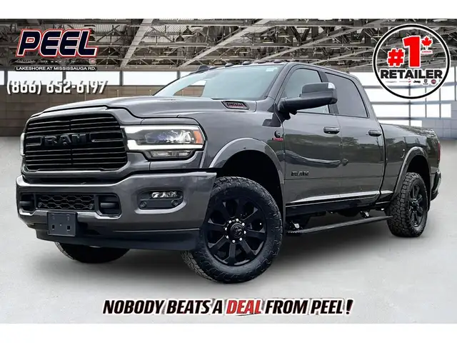 2020 Ram 2500 Laramie Night 6.7L Diesel | Level 2 | TowPkg | 4X4