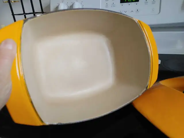 Cocotte Le Creuset ' La Coquelle ' fonte émaillée (3,5 L) France - Photo 3