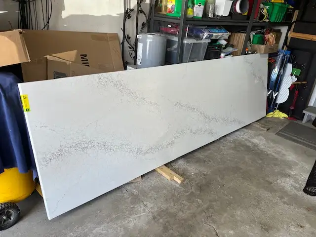 Celestial Sky Quartz Counter top Remnant (Caesarstone 5132)