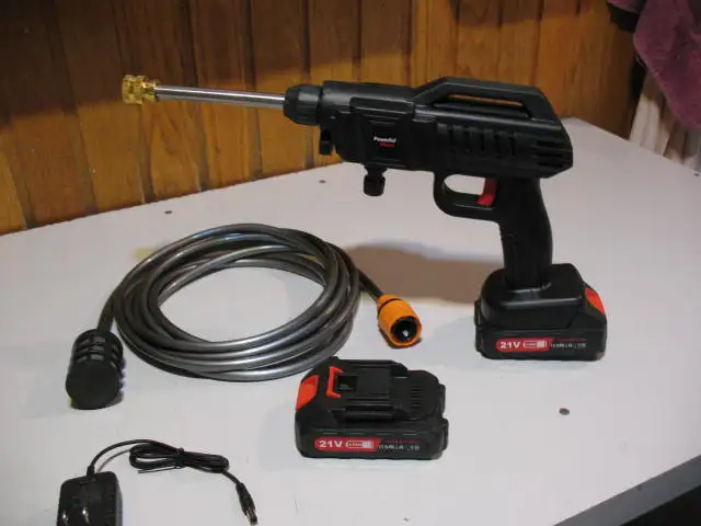 Portable Cordless Pressure Washer 500 PSI , BRAND NEW - Photo 9
